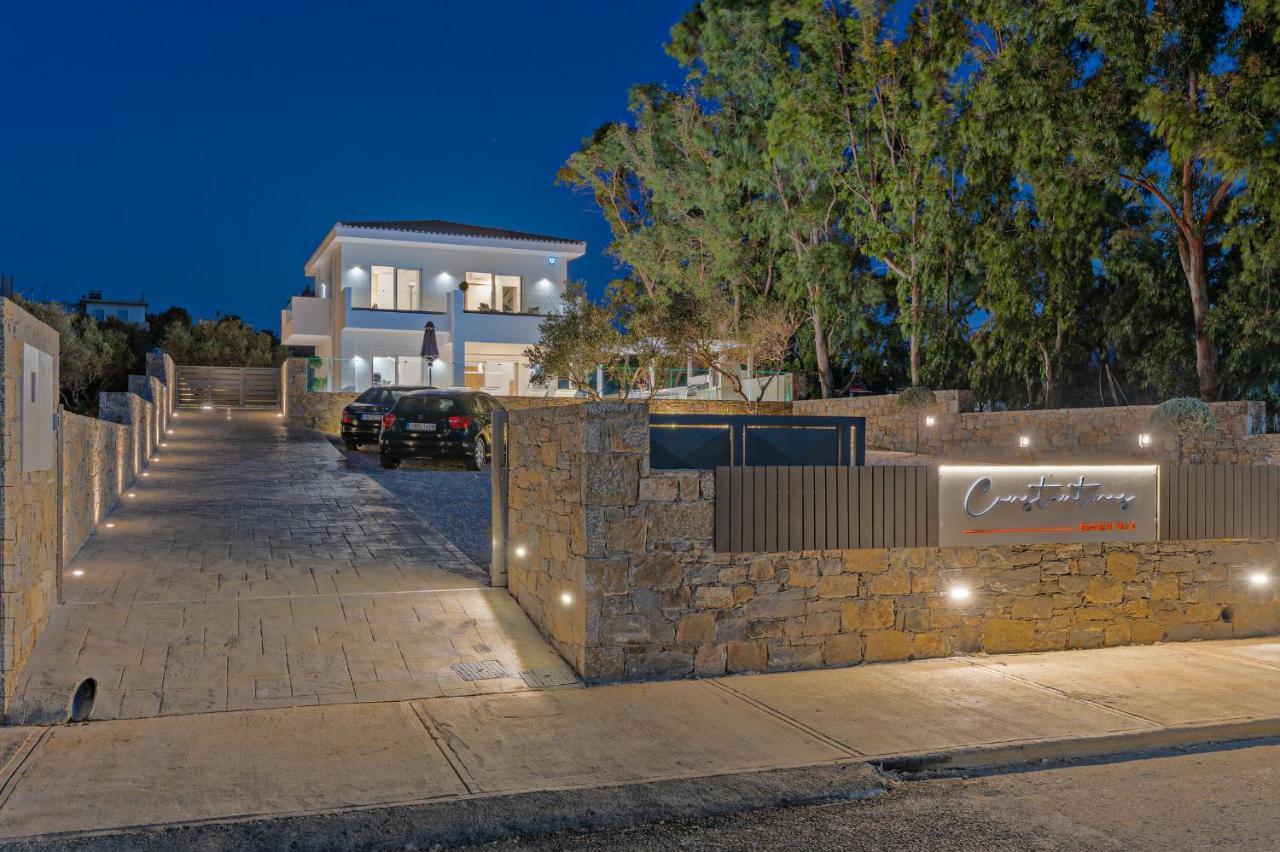 Constantinos Villa, Sublime Island Εscape, By Thinkvilla Panormos  Экстерьер фото